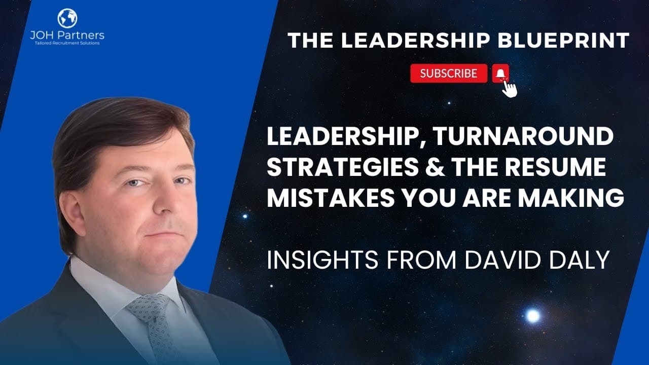 Business turnarounds in the UAE: David Daly on finance transformation, tax compliance and radical honesty