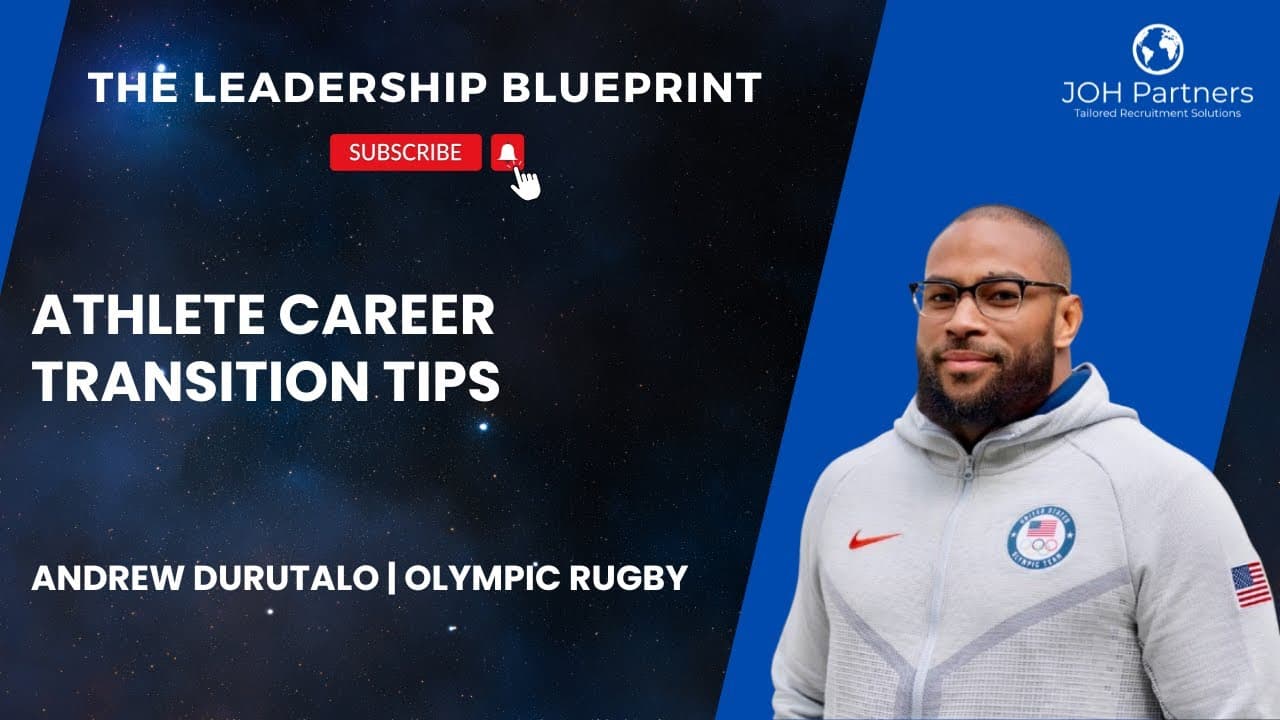 From Olympic rugby to sports leadership: Andrew Durutalo on data, resilience and navigating career transitions