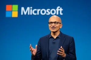 Microsoft leadership keynote highlighting cultural transformation and high-performance leadership discussed by JOH Partners
